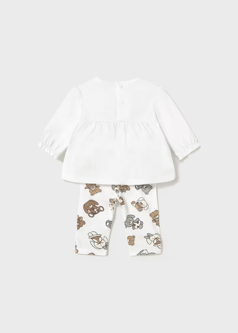 Mayoral - Long Sleeve Shirt and Legging Set - Bears