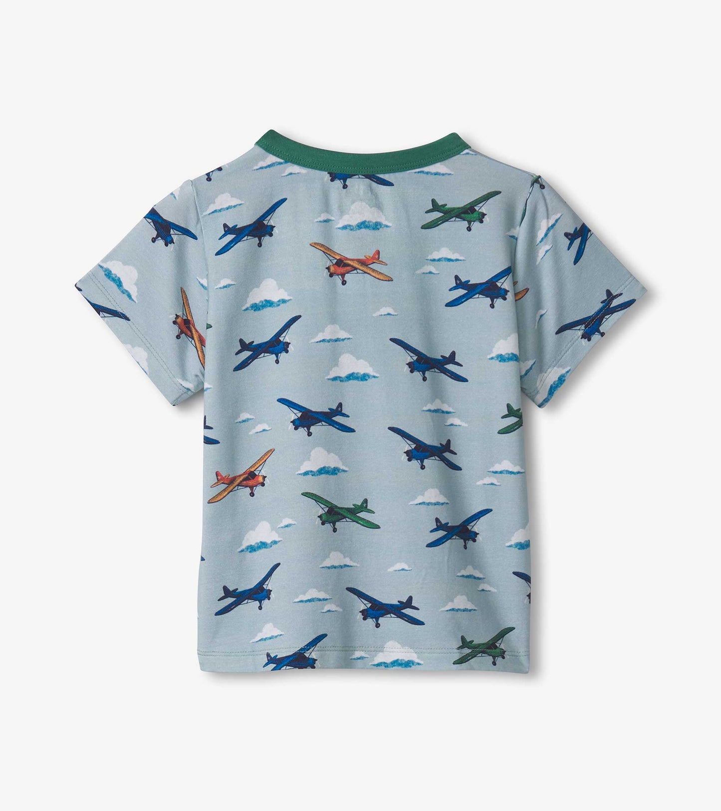 Hatley - Bamboo Henley Tee - Airplanes