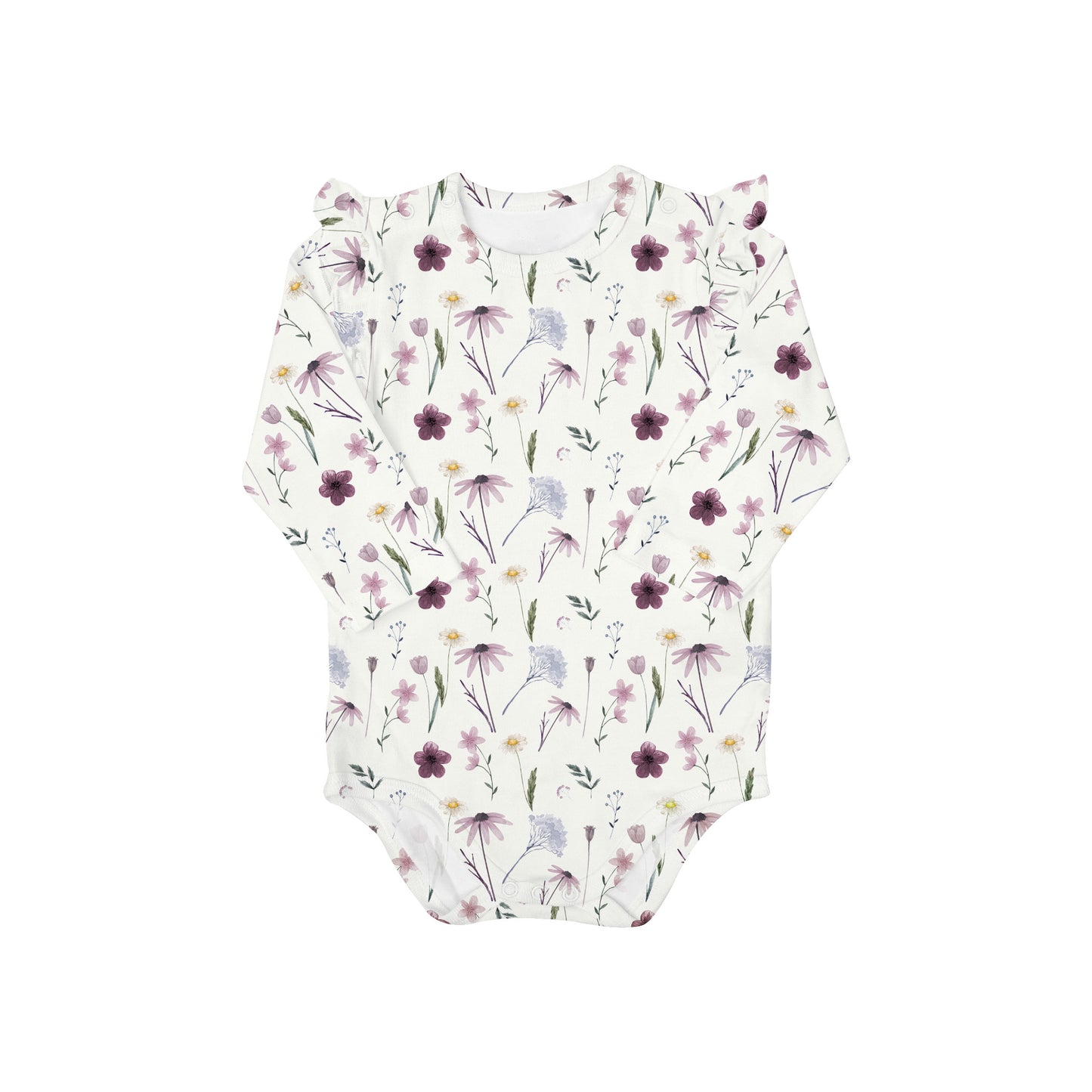 Coccoli - Bamboo Bodysuit - Floral