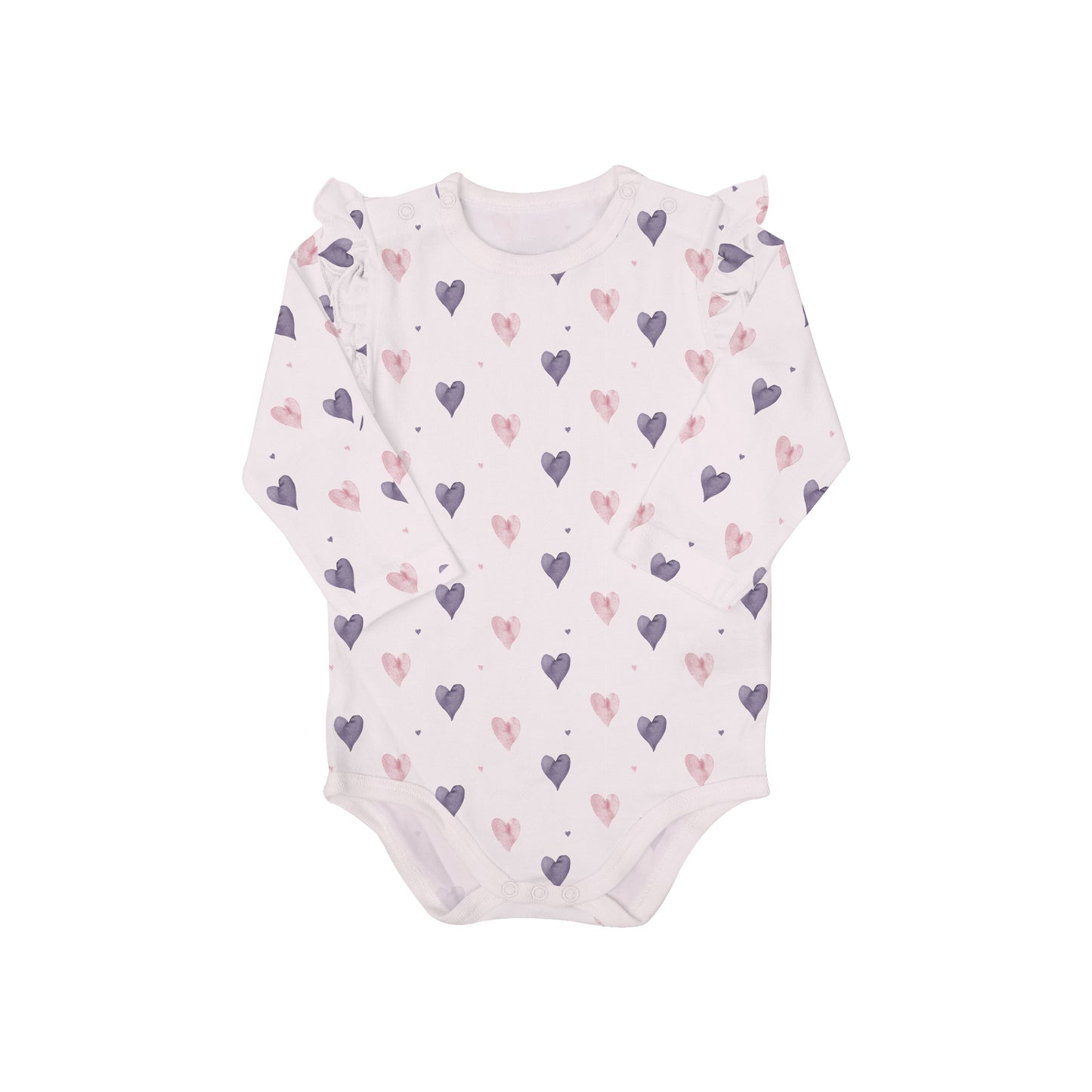 Coccoli - Bamboo Bodysuit - Hearts