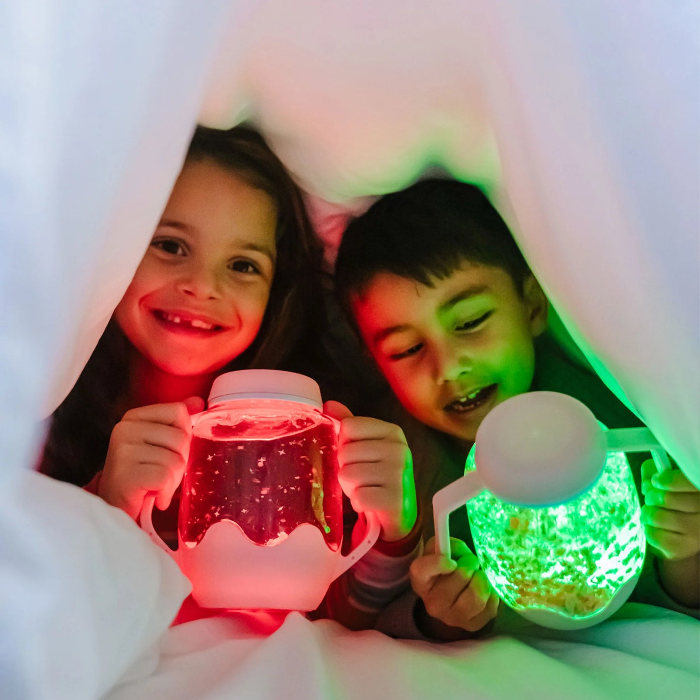 Glo Pals - Sensory Play Jar - Pink