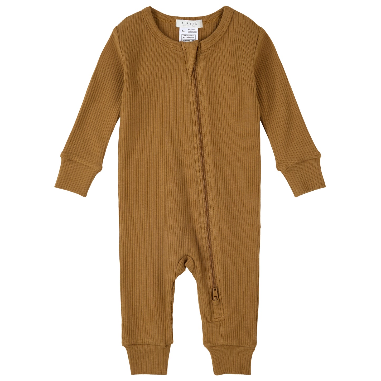 Petit Lem - Modal Rib Sleeper - Amber