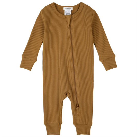 Petit Lem - Modal Rib Sleeper - Amber