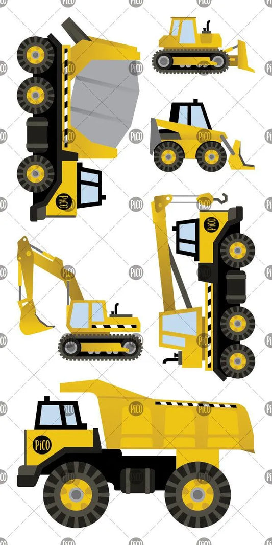 Pico - Temporary Tattoos  - Brummmm... The Trucks