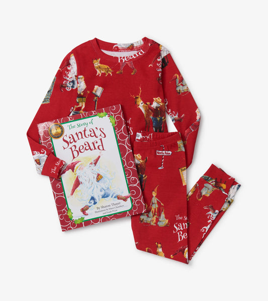 Books To Bed - The Story of Santa's Beard 2pce Pajama Set with Book