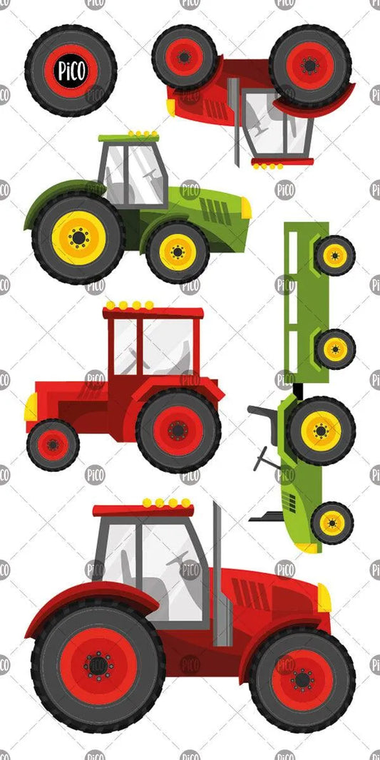 Pico - Temporary Tattoos  - The tractors