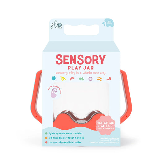 Glo Pals - Sensory Play Jar - Coral