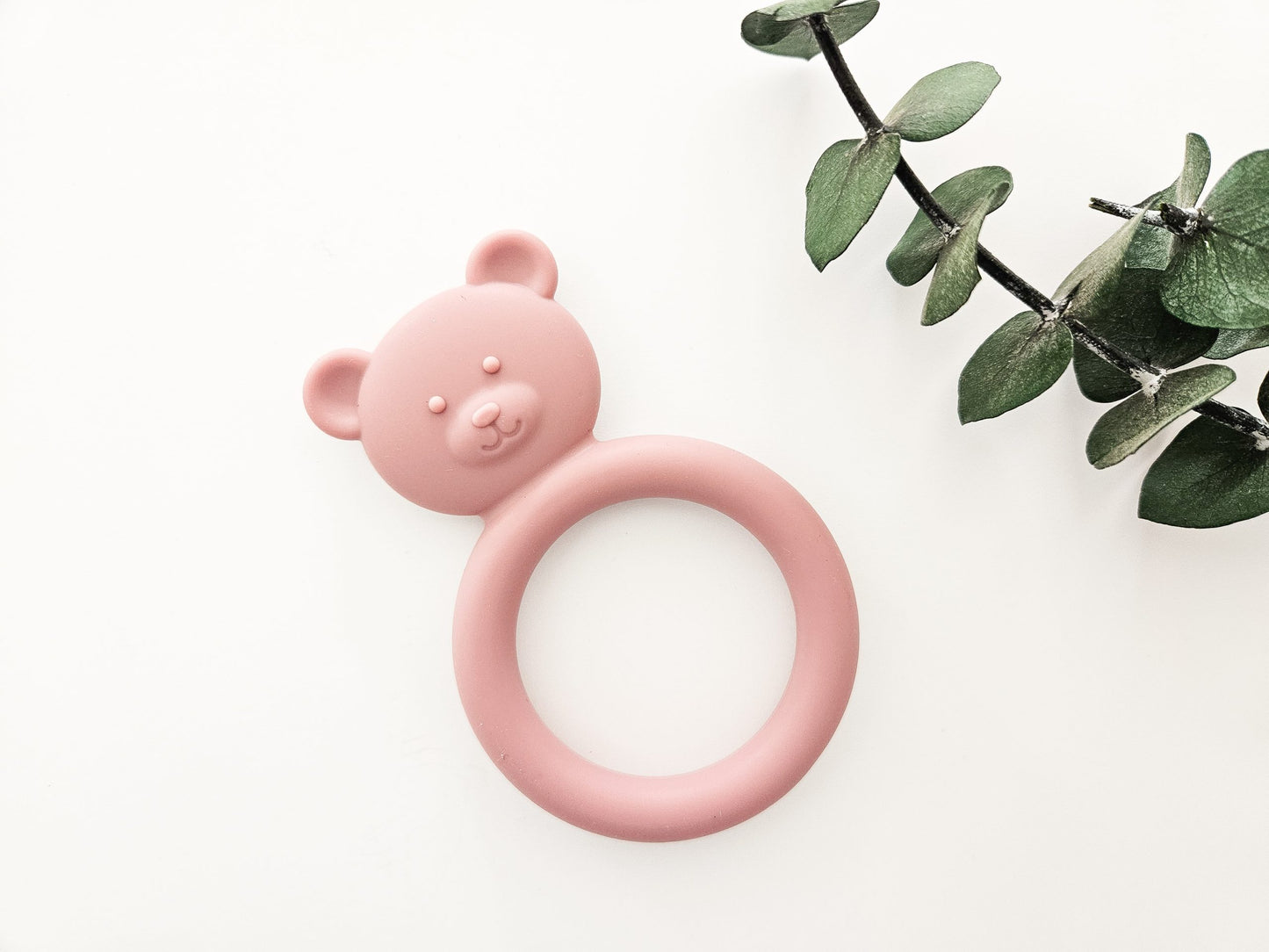 Jululu - Bear Teether Coral