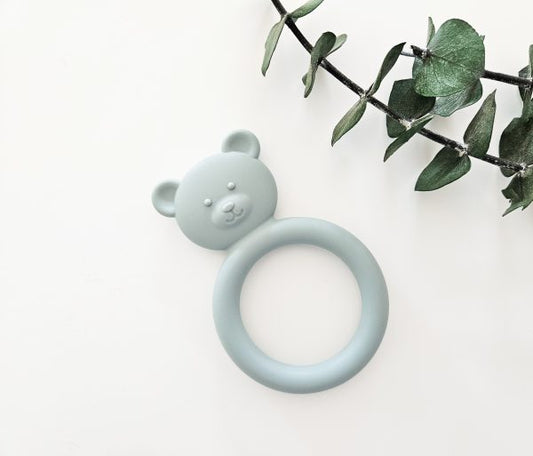 Jululu - Bear Teether Blue