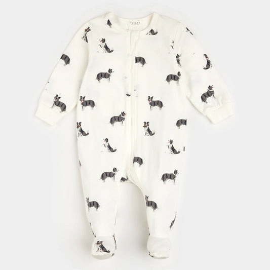 Petit Lem - Organic Cotton Sleeper - Australian Shepherd