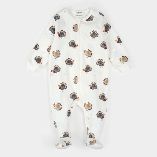 Petit Lem - Cotton Sleeper - Turkey Print