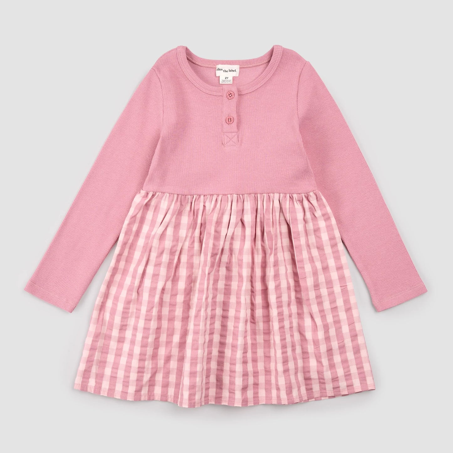 Miles The Label - Seersucker Dress - Foxglove & Plaid