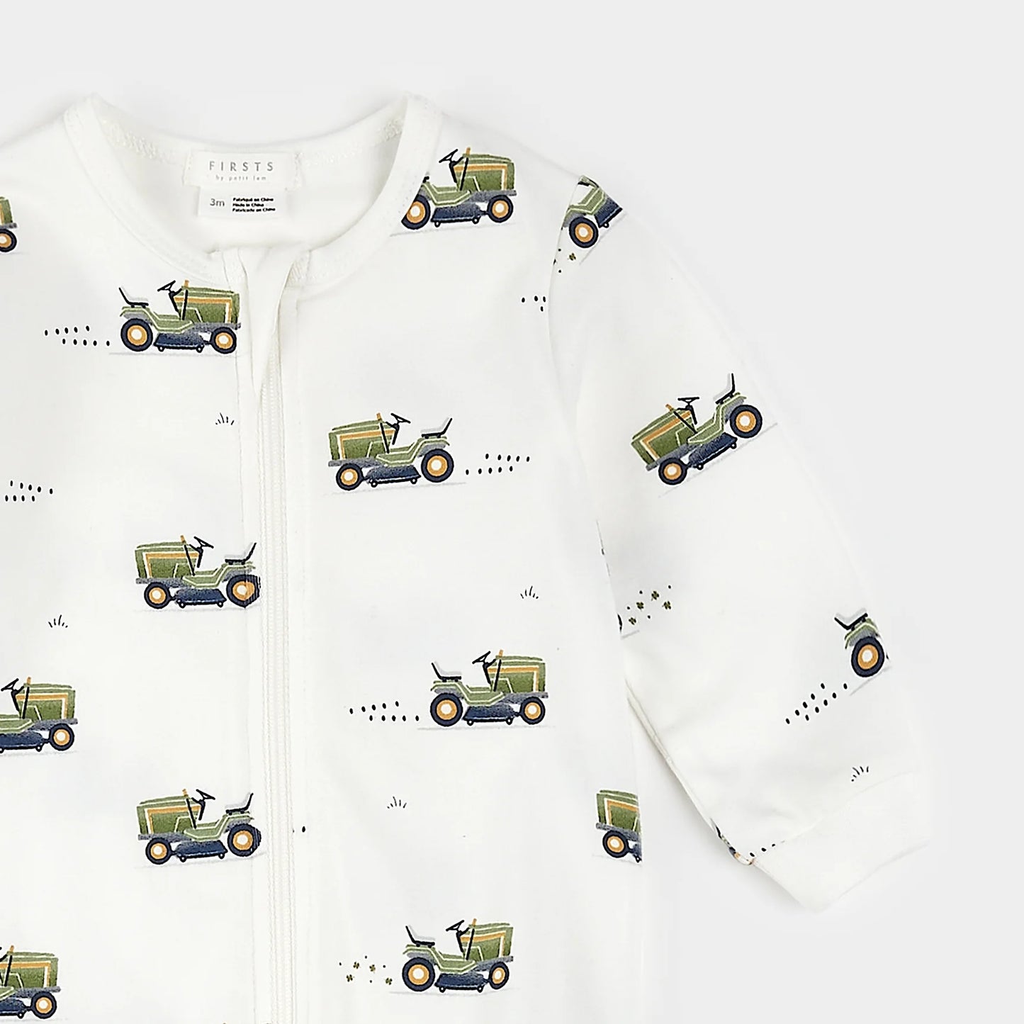 Petit Lem - Cotton Sleeper - Lawnmower