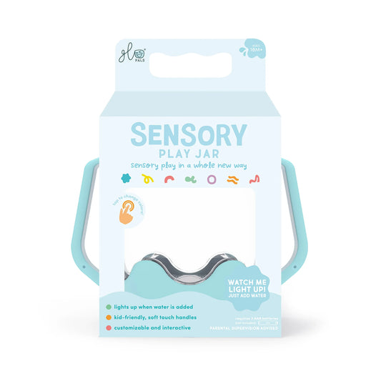 Glo Pals - Sensory Play Jar - Light Blue