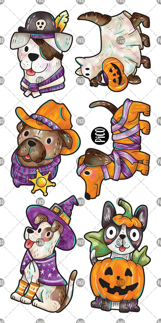 Pico - Temporary Tattoos  - Costumed Dogs