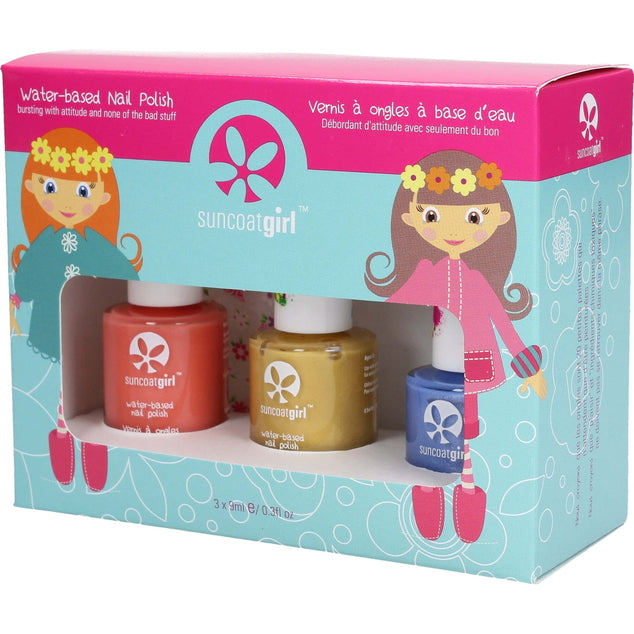 SuncoatGirl Nail Polish - Daisy Trio Nail Kit