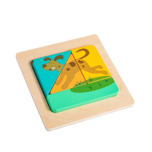 Mary Meyer 9" Wooden Puzzle - Puppy