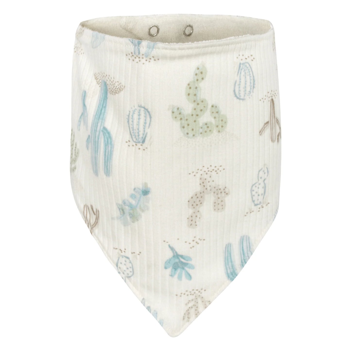 Just Born 3-Pack Baby Boys Desert Cactus Bandana Bibs