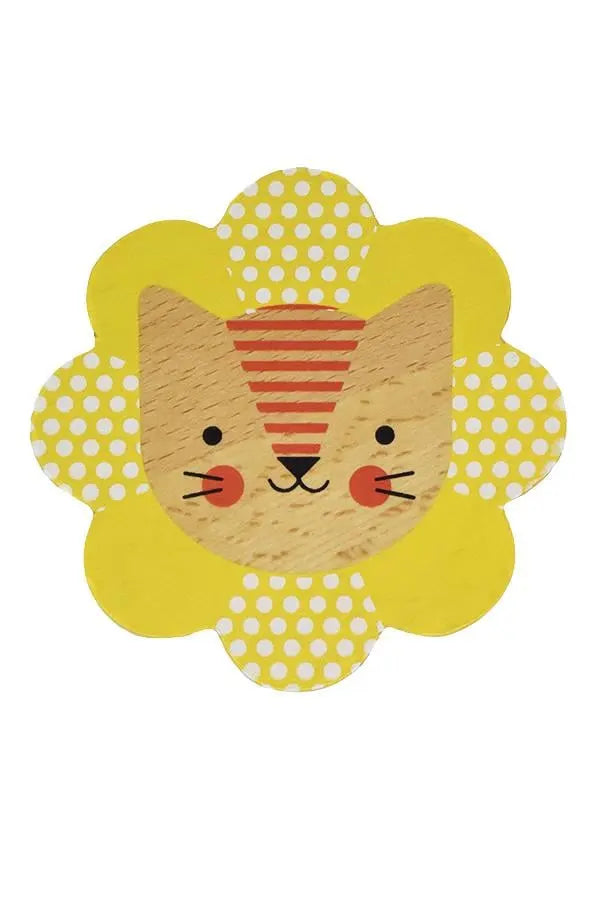 Petit Collage - Lion Rattle