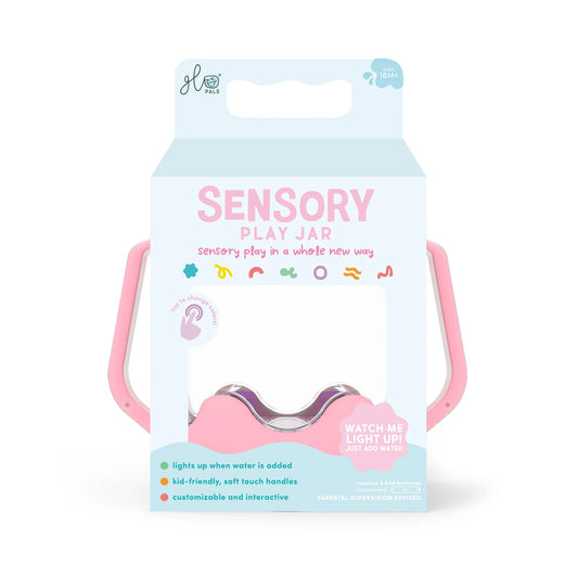 Glo Pals - Sensory Play Jar - Pink