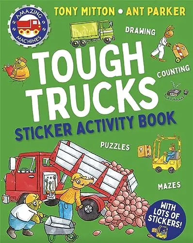 Tough Trucks Sticker Activity Book