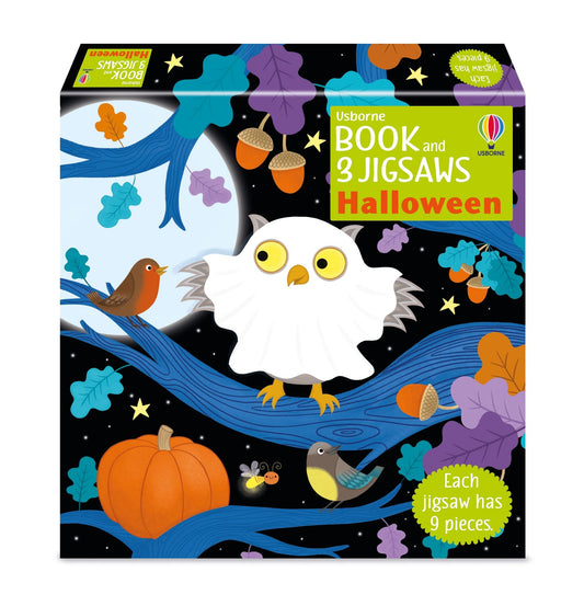 Book & 3 Jigsaws: Halloween