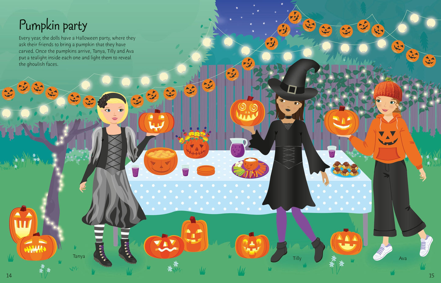 Sticker Dolly Dressing - Halloween