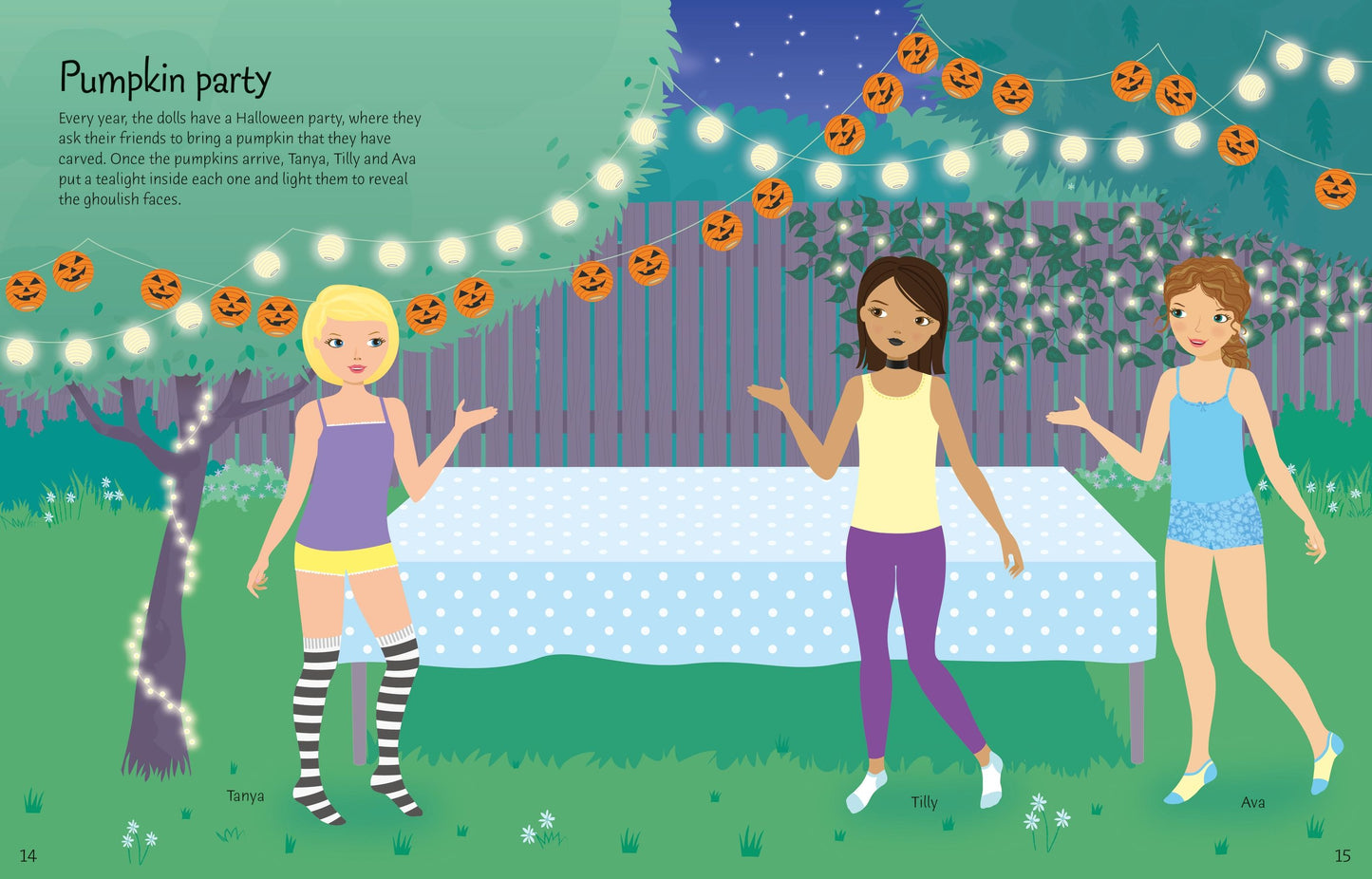 Sticker Dolly Dressing - Halloween