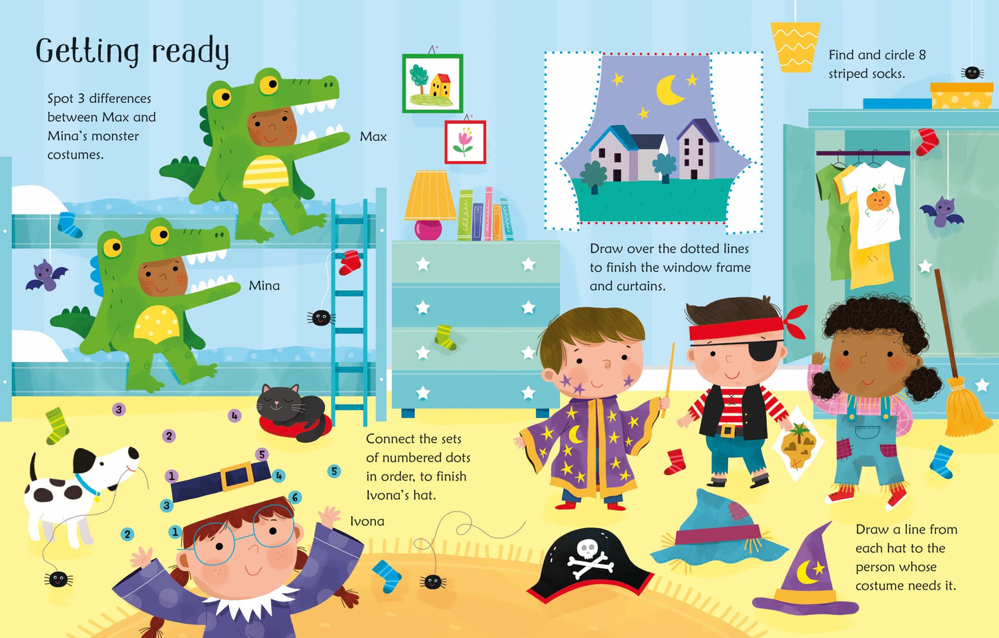 Wipe-Clean - Halloween Activities