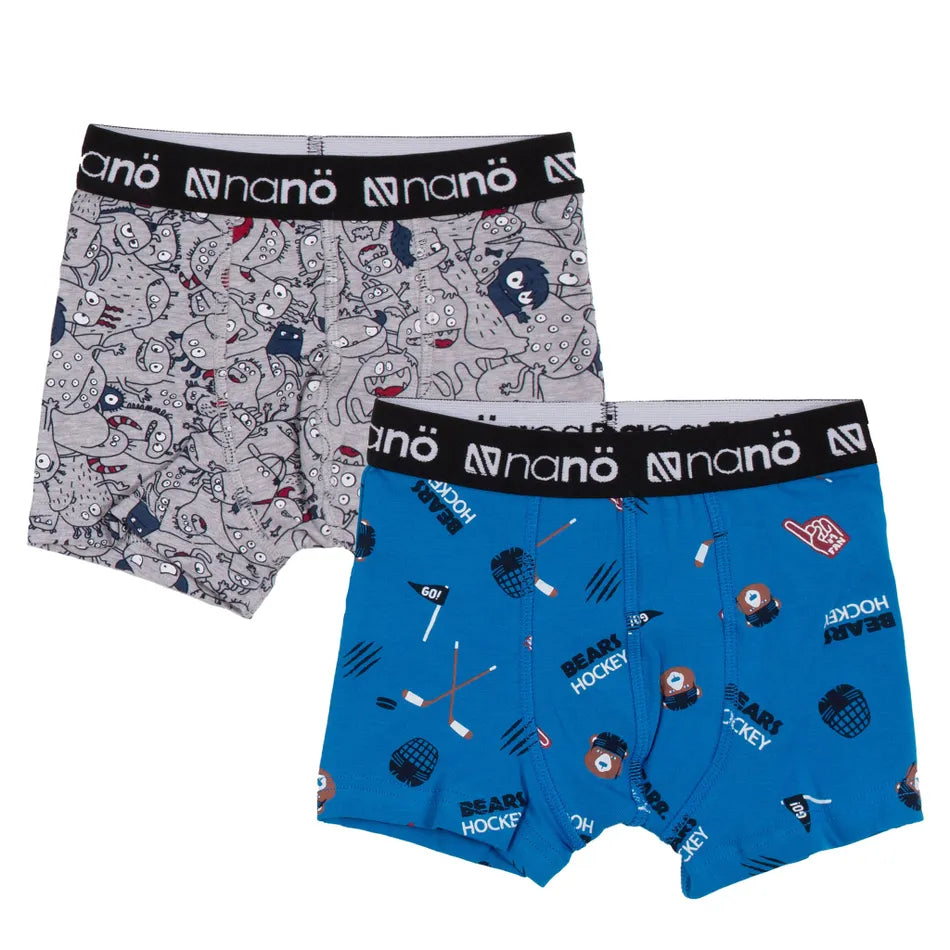 Nano - Monsters 2-Pack Boxers/Boxers Ensemble de 2 Monstres