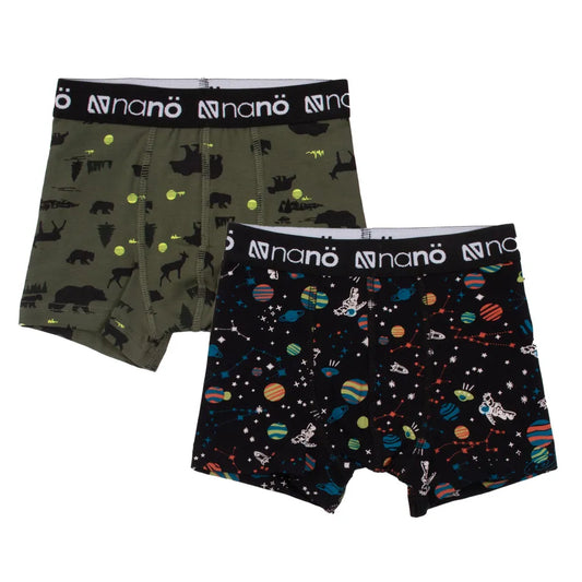 Nano - Nature 2-Pack Boxers/Boxers Ensemble de 2 Nature