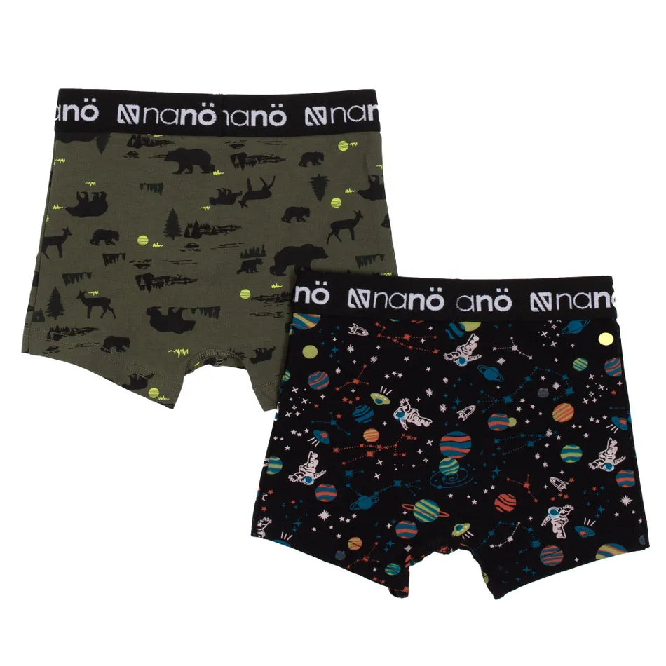 Nano - Nature 2-Pack Boxers/Boxers Ensemble de 2 Nature