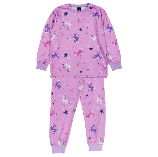 Nano - Cotton Pajamas - Purple
