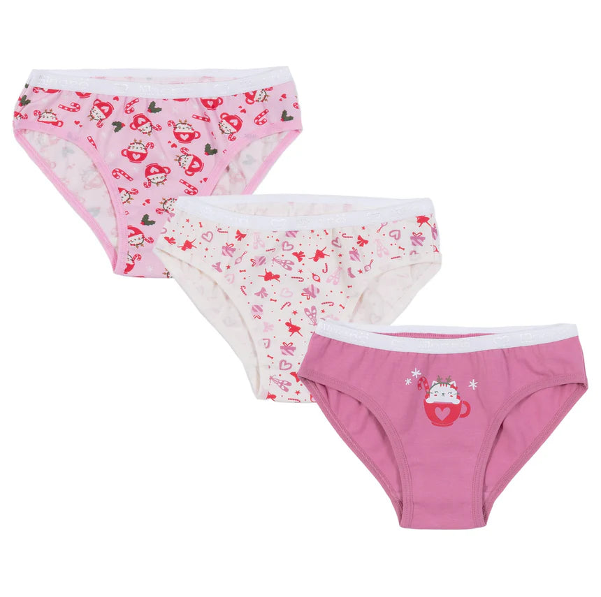 Nano - 3-Pack Briefs - Holiday Hearts