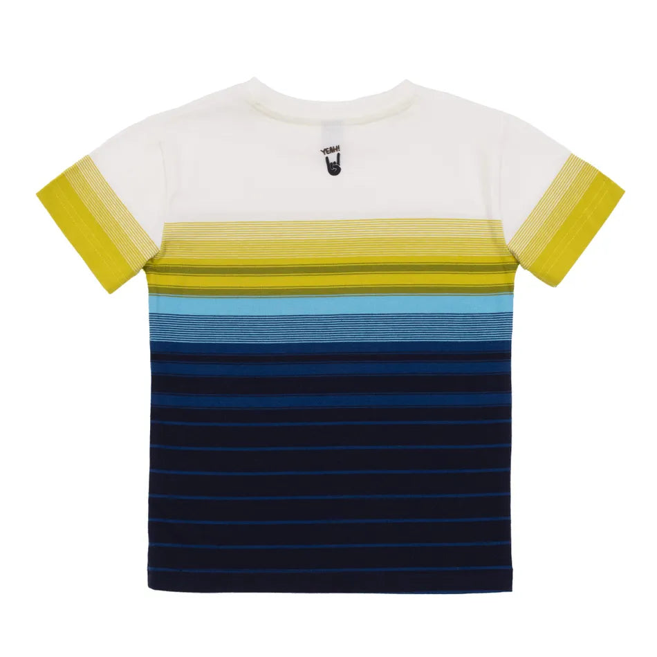 NANO - Safari Striped T-Shirt/T-Shirt Rayé Safari