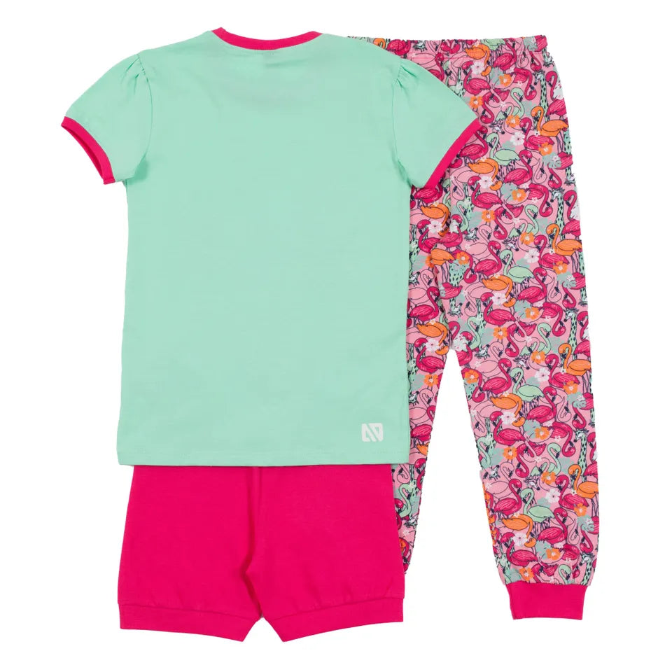 NANO - Flamingo 3 Pieces Pajamas/Pyjama 3 Pièces Flamant