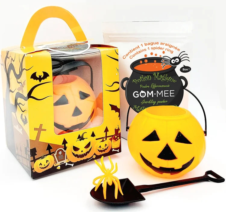 GOMMEE | HALLOWEEN Surprise Box ORANGE bath little Wizard