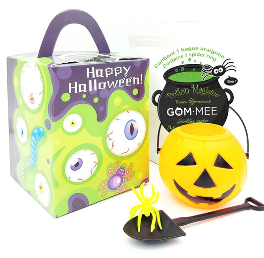 GOMMEE | HALLOWEEN Surprise Box GREEN bath little Wizard
