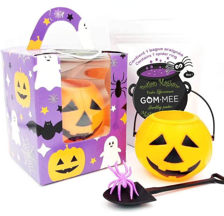 GOMMEE | HALLOWEEN Surprise Box PURPLE bath little Wizard