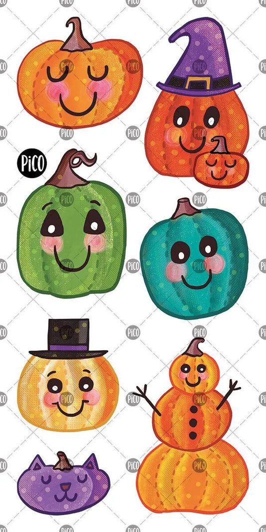 Pico - Temoporary Tattoos  - Autumn and its Beautiful Pumpkins