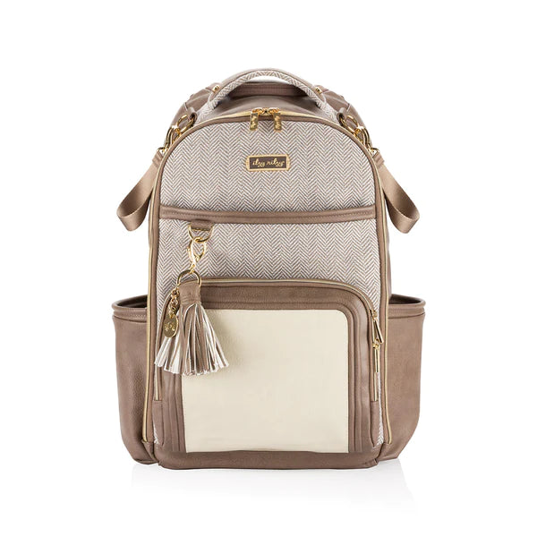 Itzy Ritzy - Boss Plus™ Large Diaper Bag - Vanilla Latte