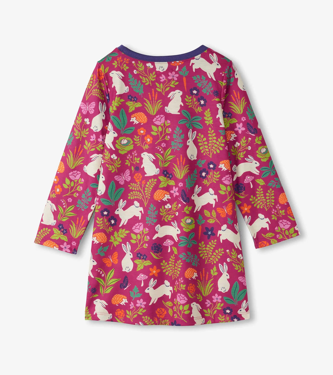 Hatley - Girls Wild Bunnies Nightgown/Robe de nuit – Lapins de contes de fées