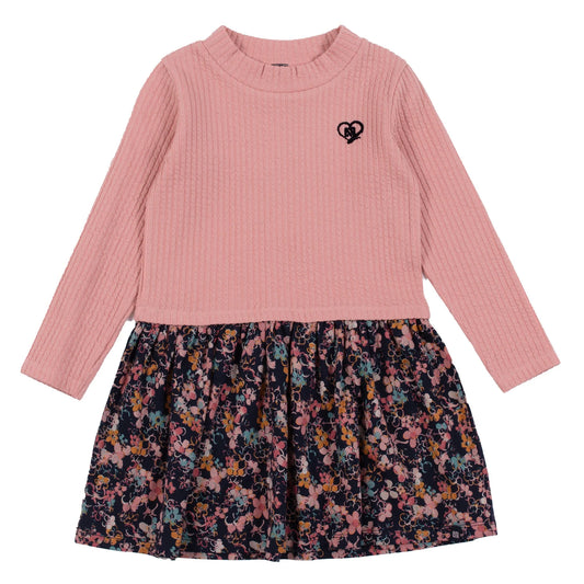 Nano - Autumn Walk Dress - Coral