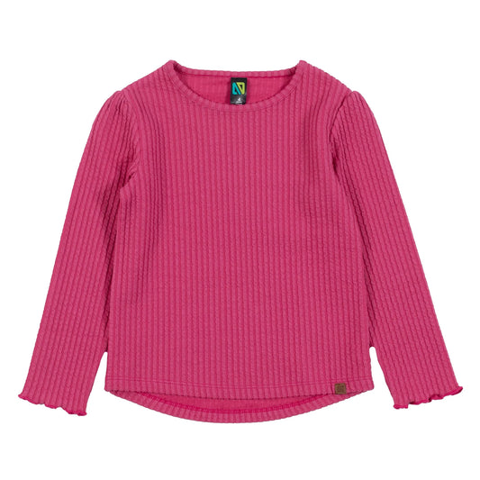 Nano - Flowers of Yesteryear Long Sleeve Shirt - Pink