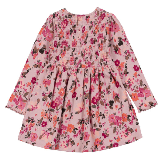 Nano - Flowers of Yesteryear Dress - Light Pink