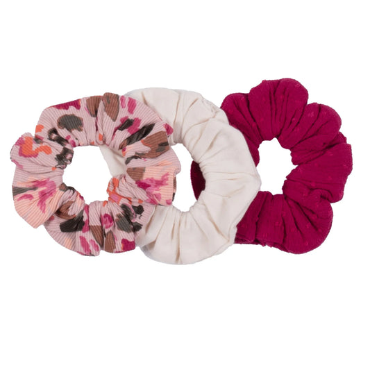 Nano - Flowers of Yesterday - 3 pk Scrunchies - Multicolour