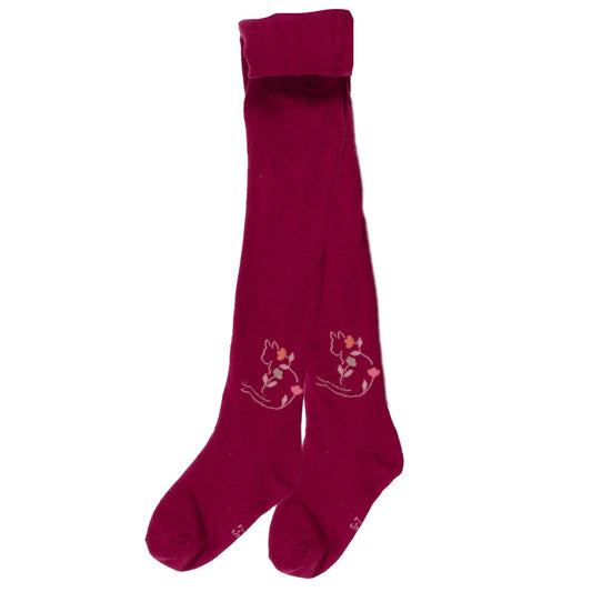 Nano - Flowers of Yesterday - Tights - Magenta