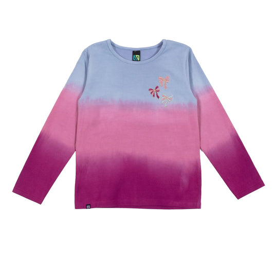 Nano - Campus Long Sleeve Top - Pale Blue
