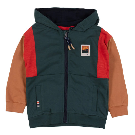 Nano - English Countryside Hooded Jacket - Forest