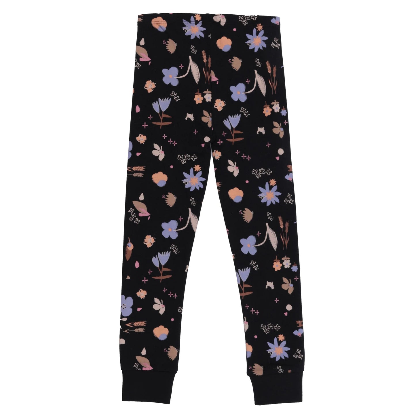 Nano - A Night In The Garden Leggings - Black Floral